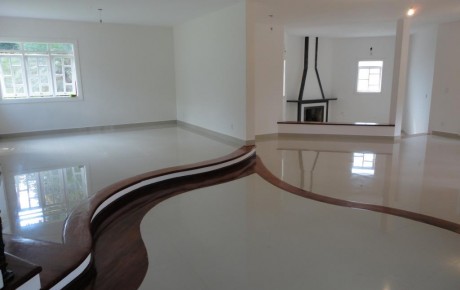 Salas jantar, estar e Hall de entrada