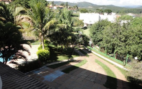 Entrada vista de uma das suítes americanas